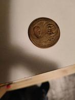 Munt 50 jaar Juliana en bernhard, Postzegels en Munten, Ophalen of Verzenden, Koningin Beatrix, 50 gulden