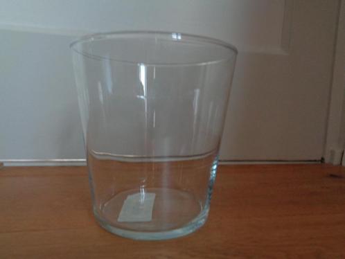 glazen vaas bloemenvaas., Huis en Inrichting, Woonaccessoires | Vazen, Overige kleuren, Minder dan 50 cm, Glas, Ophalen