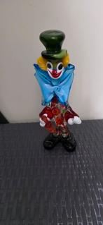 Murano Clown Uniek Handgemaakte glaswerk Super mooi, Ophalen of Verzenden