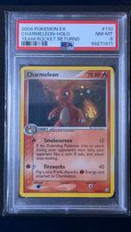 Charmeleon 2004 Team Rocket Returns PSA 8, Ophalen of Verzenden, Zo goed als nieuw, Losse kaart, Foil