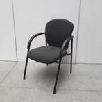 PARTIJ 116x Dauphin vergaderstoelen grijze stoffering, Huis en Inrichting, Stoelen, Ophalen, Gebruikt, Grijs, Vijf, Zes of meer stoelen