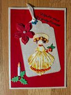 Zelfgemaakte kerstkaart, Hobby en Vrije tijd, Kaarten | Zelfgemaakt, Ophalen of Verzenden, Nieuw, Kerst