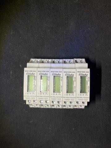 5x Eltako WSZ15DE-32A Stroommeter/kWh Meter beschikbaar voor biedingen