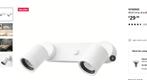 NYMÅNE Wall/ceiling lamp white met 2 gratis spots, Huis en Inrichting, Lampen | Spots, Metaal of Aluminium, Ophalen of Verzenden