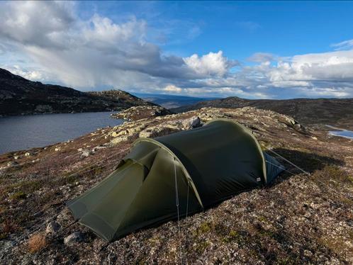 Fjall raven abisko lite 2 incl footprint (2024), Caravans en Kamperen, Tenten, tot en met 4, Zo goed als nieuw, Ophalen of Verzenden