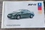 Peugeot 307 CC Instructieboekje, Ophalen of Verzenden