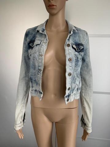 E164 Spijkerjasje maat XS=34 jeansjasje jasje spijker jeans beschikbaar voor biedingen