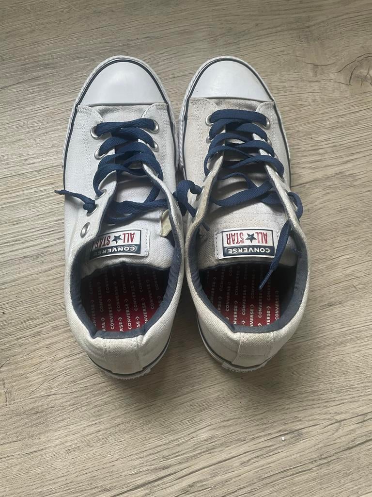 Converse All Stars Blauw Rood Wit Maat 38, Kleding | Dames, Schoenen, Ophalen of Verzenden, Wit, Sneakers of Gympen
