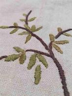 Vintage wandkleed jaren 70 geborduurde vogel 118/75, Gebruikt, Etten-Leur, DJT@dejuistetoon.eu, Ophalen of Verzenden