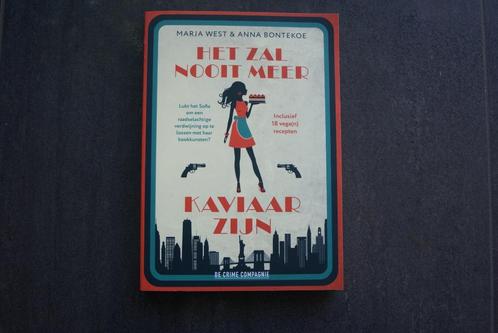 HET ZAL NOOIT MEER KAVIAAR ZIJN (M. West & A. Bontekoe (2023, Boeken, Thrillers, Zo goed als nieuw, Ophalen of Verzenden