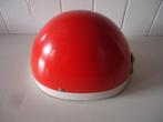 Pothelm, solex helm rood met witte streep, maat 59 cm, Large, Overige merken, Heren, L, Tweedehands