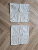 Kussenslopen, Ophalen of Verzenden, Zo goed als nieuw, Wit, Vierkant