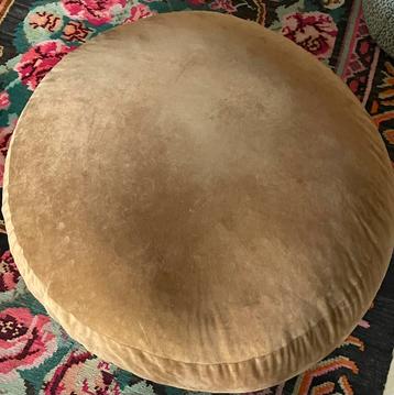 Coco-Mat grote poef royal velvet velours 100 cm beschikbaar voor biedingen