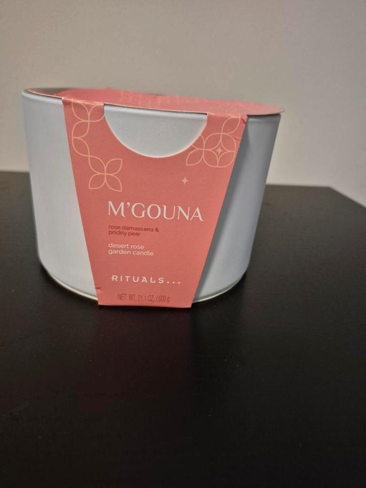 Rituals M'Gouna Tuinkaars Limited Edition (3x), Huis en Inrichting, Woonaccessoires | Kandelaars en Kaarsen, Ophalen of Verzenden