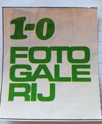 Gezocht 1-0 fotogalerij  beschikbaar voor biedingen