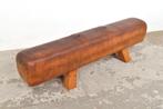 Vintage turnpaard lederen paard zitbank bank decoratief, Ophalen of Verzenden, Gebruikt