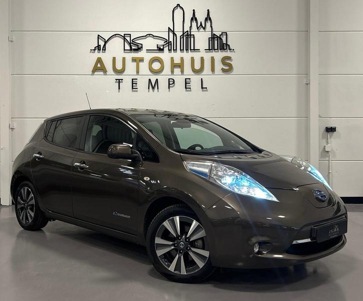 Nissan LEAF Tekna 30 kWh Nap Airco Stoelverw Bose 360' Camer, Auto's, Nissan, Bedrijf, Te koop, Leaf, 360° camera, ABS, Achteruitrijcamera