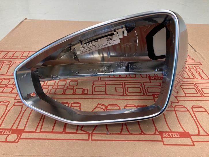 AUDI A6 S6 RS6 A7 S7 RS7 alu chroom spiegelkap 4N1857527 !, Auto-onderdelen, Spiegels, Audi, Gebruikt, Ophalen of Verzenden