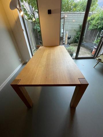 Massief Eiken Eettafel - 100x200 beschikbaar voor biedingen