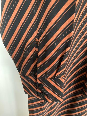 Prachtige zwart/bruin  jurk van Vero Moda beschikbaar voor biedingen
