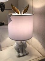 tafellamp haas konijn in lamp bureaulamp nachtlamp goud, Minder dan 50 cm, Nieuw, Ophalen of Verzenden