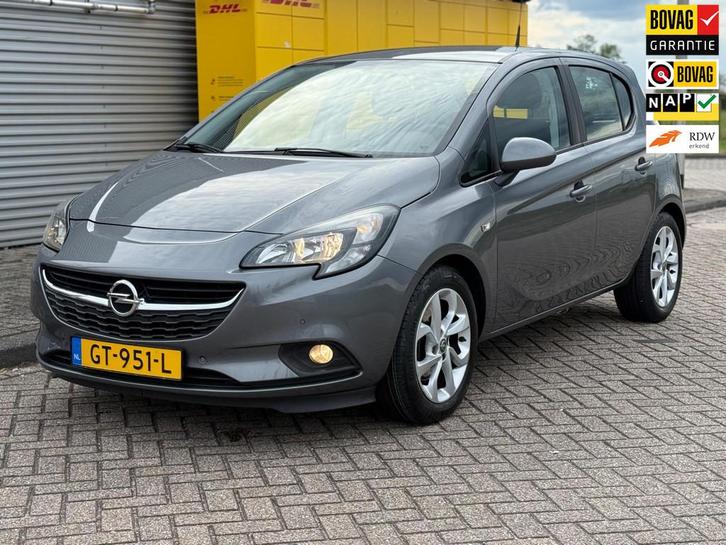 Opel Corsa 1.0 Turbo Edition 5Drs Bj 2015 Airco Navi Pdc v+a, Auto's, Opel, Bedrijf, Te koop, Corsa, ABS, Achteruitrijcamera, Airbags
