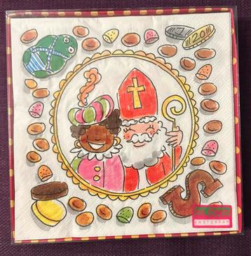 Blond Amsterdam Sinterklaas Servetten beschikbaar voor biedingen