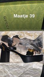 Gucci hoge hakken - maat 39, Kleding | Dames, Schoenen, Ophalen of Verzenden, Zo goed als nieuw, Zwart