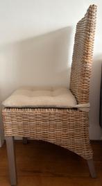 Stoelen, Huis en Inrichting, Ophalen, Gebruikt, Bruin, Riet of Rotan