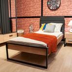 Irony twijfelaar - 120x200 - Eiken/antraciet, Niet ingevuld, Niet ingevuld, Nieuw, Ophalen of Verzenden