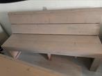 Houten bank (altijd binnen gestaan), Huis en Inrichting, Ophalen, Gebruikt, Minder dan 75 cm, 150 tot 200 cm