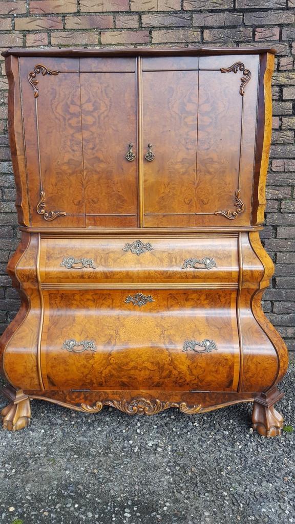 Barok LADENKAST tv, Huis en Inrichting, Kasten | Ladekasten, Minder dan 100 cm, 25 tot 50 cm, 3 of 4 laden, Ophalen