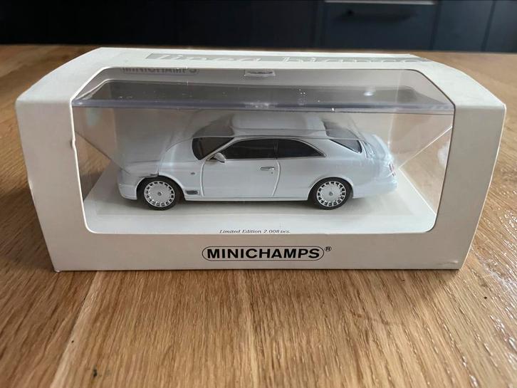 Minichamps No.9 Linea Bianco 1/43 Bentley Brooklands, Hobby en Vrije tijd, Modelauto's | 1:43, Nieuw, Auto, MiniChamps, Ophalen of Verzenden