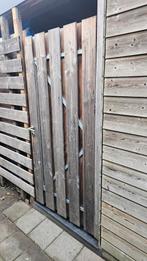 Douglas Houten Tuinpoort, Gebruikt, 100 tot 150 cm, Ophalen of Verzenden, Looppoort