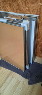 10 aluminium lijsten 70x50, Ophalen of Verzenden, Zo goed als nieuw