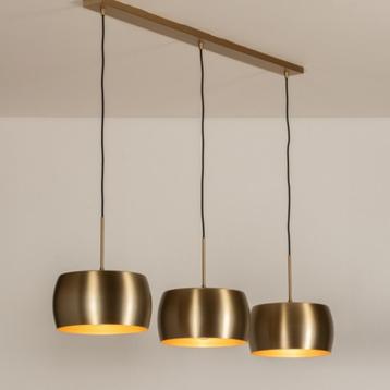 grote hanglamp goud 138cm eettafel tafel eethoek keuken lamp beschikbaar voor biedingen