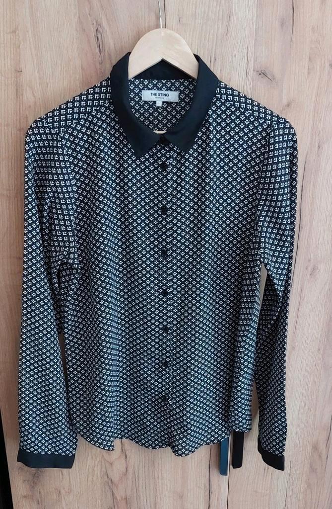 THE STING Blouse zwart wit M🙂, Kleding | Dames, Blouses en Tunieken, Nieuw, Maat 38/40 (M), Zwart, Ophalen of Verzenden