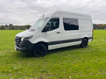 Mercedes-Benz Sprinter 319 L2H2 V6, 6- pers Dubbelcabine Mbu beschikbaar voor biedingen