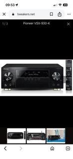 Pioneer versterker  elac zuil boxen en dikke subwoofer, Ophalen, 120 watt of meer, Pioneer