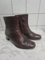 Halfhoge leren laarsjes, Bruin, Lage of Enkellaarzen, Verhulst, Ophalen of Verzenden