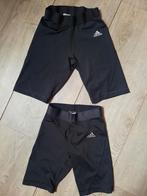 Adidas sliding broekje zwart maat XS / 128 en maat S / 140, Adidas, Jongen of Meisje, Sport- of Zwemkleding, Ophalen of Verzenden