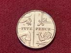 Engelse 'Five Pence' Elizabeth II D.G. + 10 Öre +One Dime, Ophalen, Overige landen, Losse munt