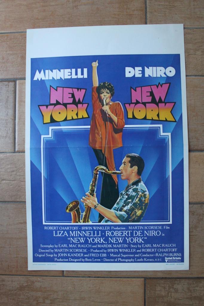 filmaffiche Robert De Niro New York, New York filmposter, Verzamelen, Posters, Zo goed als nieuw, Film en Tv, A1 t/m A3, Ophalen of Verzenden