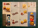 Lego Super Mario - builder power up - compleet, Ophalen of Verzenden, Zo goed als nieuw