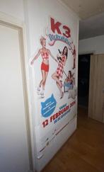 k3 dieren hotel cinema bord, Verzamelen, Ophalen of Verzenden, Zo goed als nieuw, Film, Poster