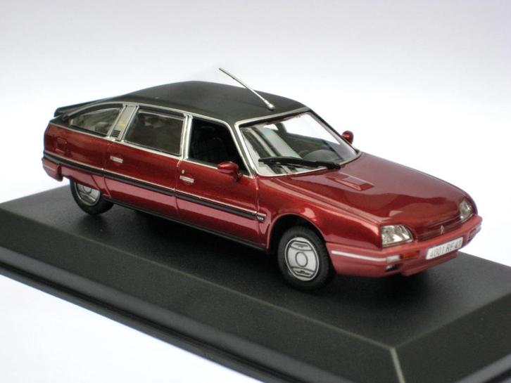 Citroen CX 25 Prestige Turbo2 1986 rood Norev 1:43, Hobby en Vrije tijd, Modelauto's | 1:43, Nieuw, Auto, Norev, Ophalen of Verzenden