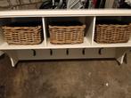 Kapstok met 3 mandjes, Huis en Inrichting, Woonaccessoires | Kapstokken, Gebruikt, Minder dan 100 cm, Hout, Ophalen