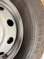 Continental ContiVanContact 100 - 215/75R16c met velg, Auto-onderdelen, Banden en Velgen, Ophalen, 16 inch, Banden en Velgen, Zomerbanden