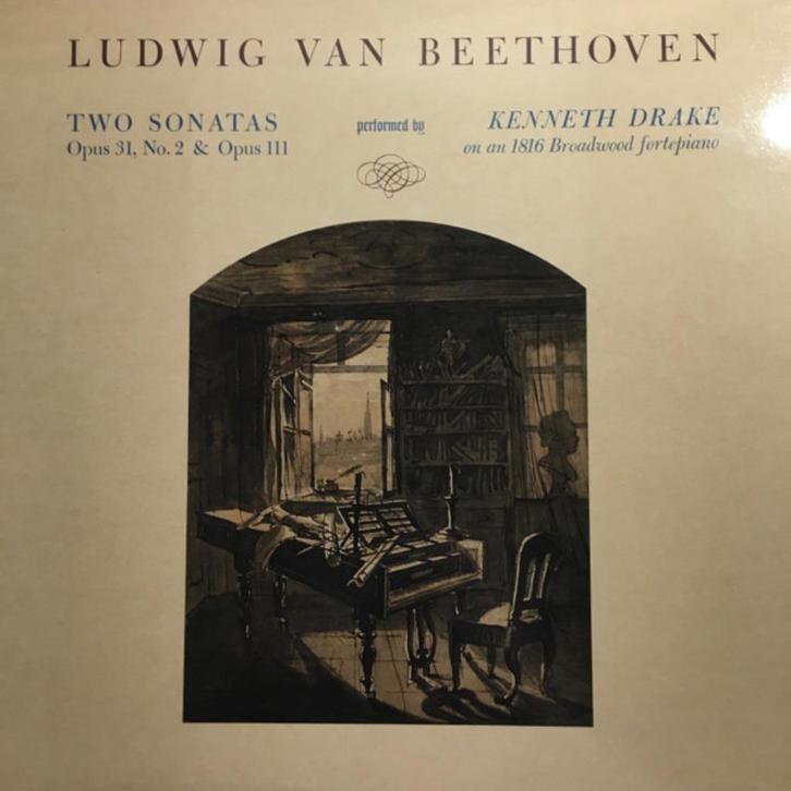 Beethoven - Kenneth Drake – Sonatas, Cd's en Dvd's, Vinyl | Klassiek, Zo goed als nieuw, Classicisme, Kamermuziek, 12 inch, Ophalen of Verzenden