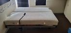 2x Elektrisch bed + matras, Ophalen, Overige materialen, 80 cm, 200 cm